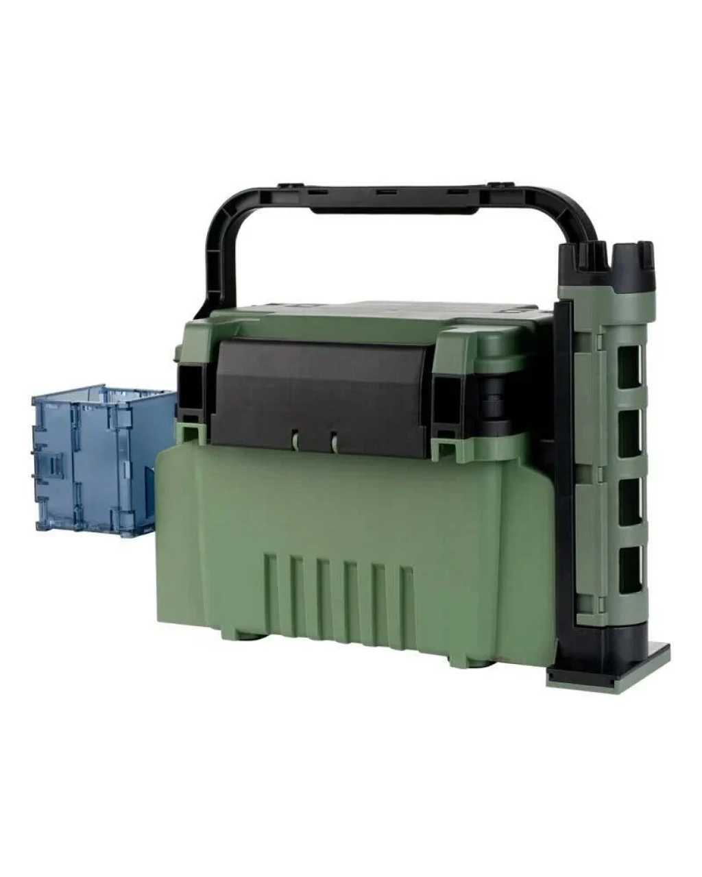 Shufa Çift Katli Ekstra Daynikli Profesyonel Balikçi Kutu Çnta 12L- Haki