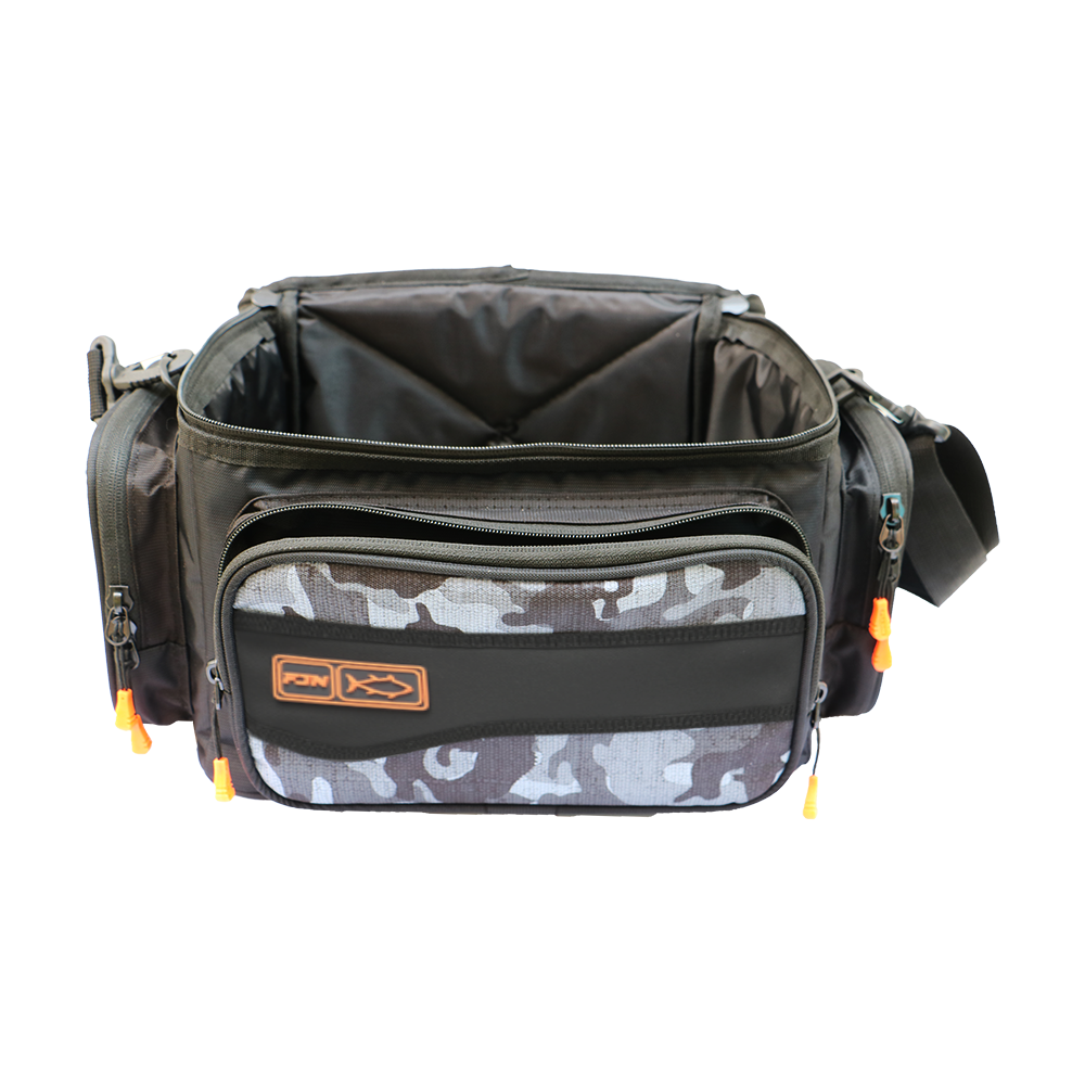 Fujin Black Camo Helper Bag - Balikçi Çantasi