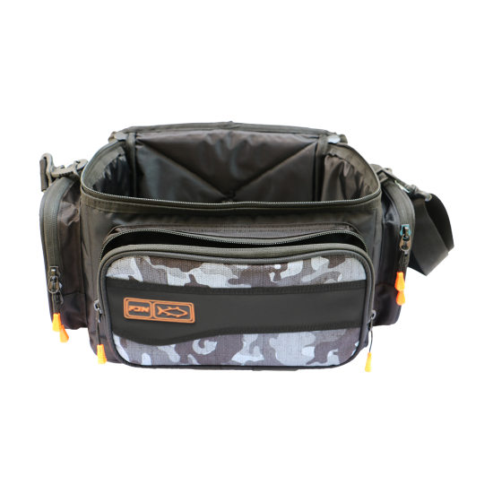 Fujin Black Camo Helper Bag - Balikçi Çantasi