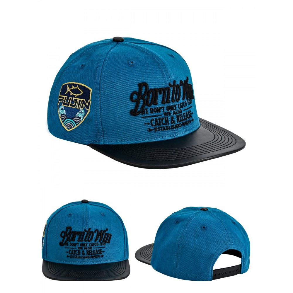 Fujin BTW Lather Visor Sapka Indigo	