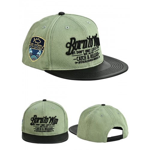 Fujin BTW Lather Visor Sapka Light Green	