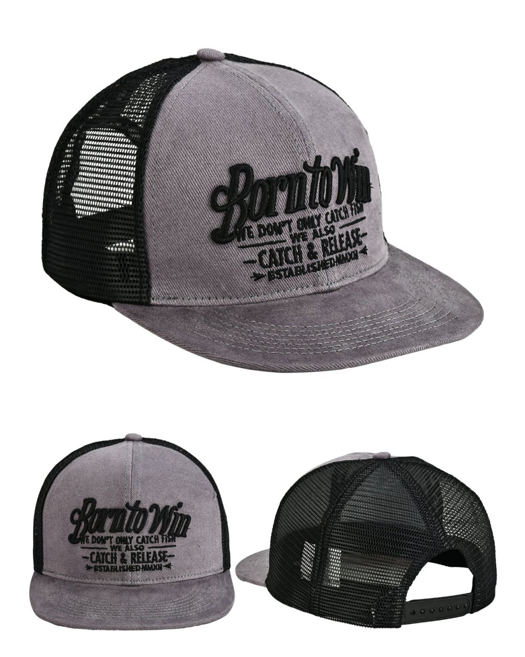 Fujin BTW Sapka Grey Fujin BTW Sapka Grey