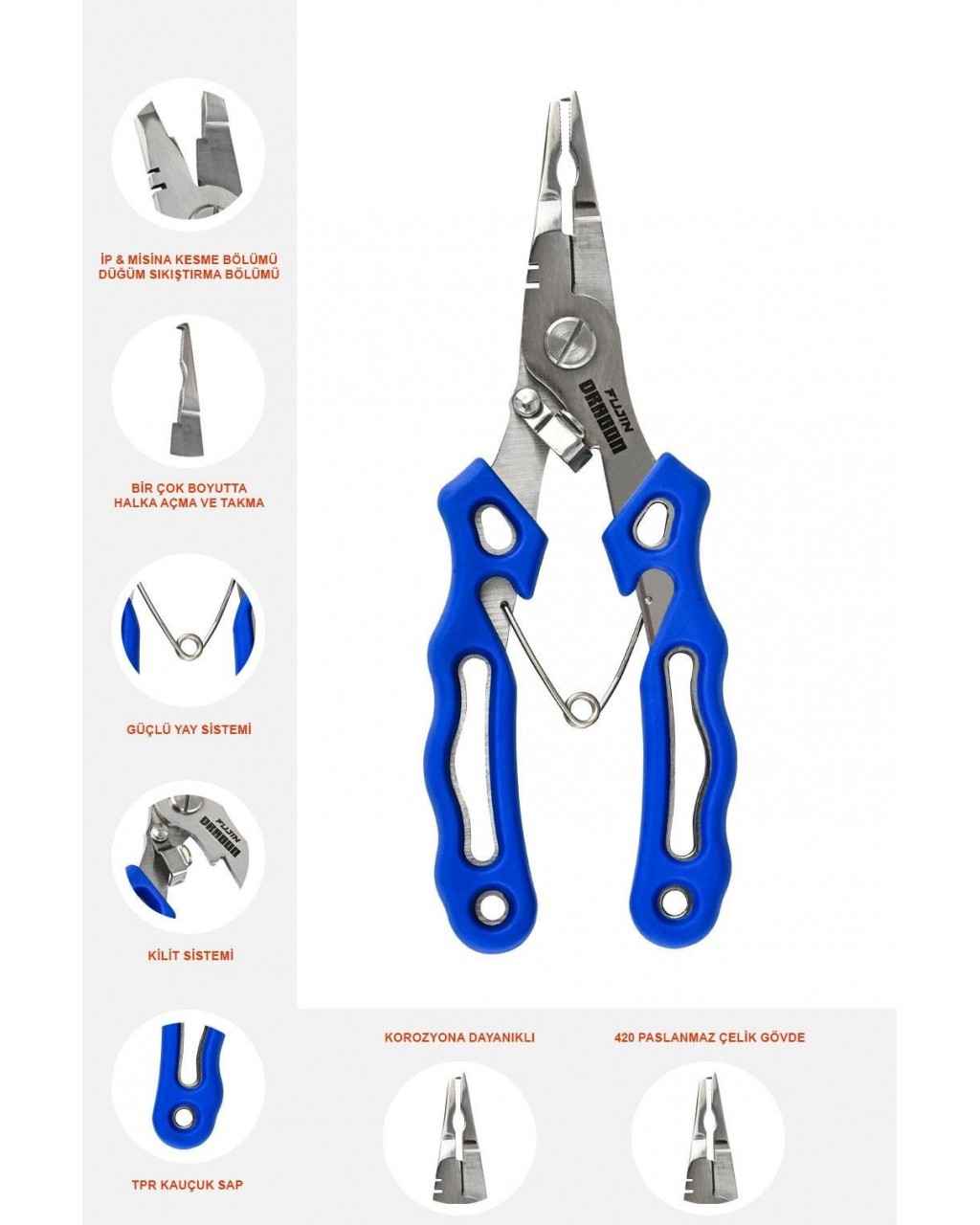 Fujin Dragon Pliers - Çok Amaçli Pense	