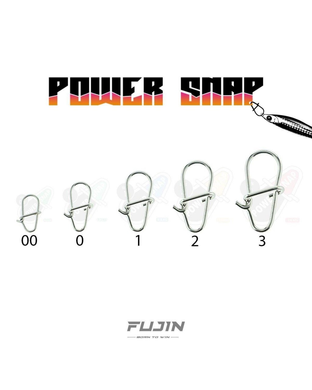 Fujin Power Snap #3 24 Kg Çekerli Klips Fujin Power Snap #3 24 Kg Çekerli Klips