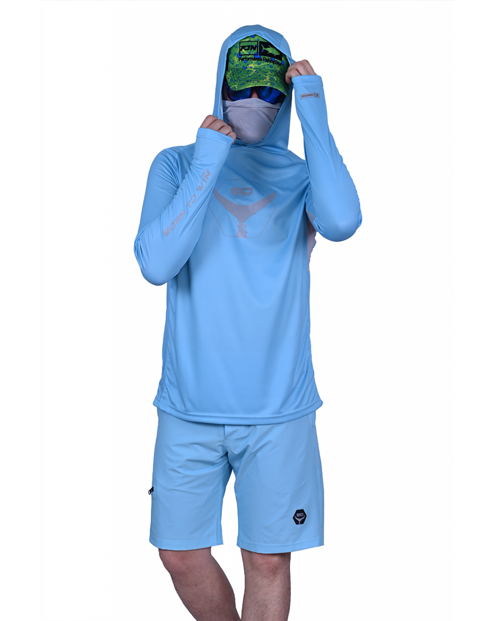 Fujin Pro Angler T-Shirt Turquoise Large (L) Fujin Pro Angler T-Shirt Turquoise Large (L)