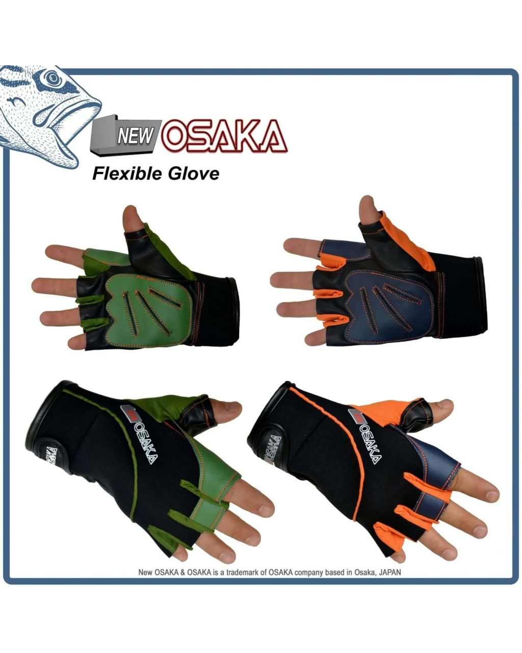NANIWAOSAKASHI FLEXIBLE GLOVE ELDIVEN M/L