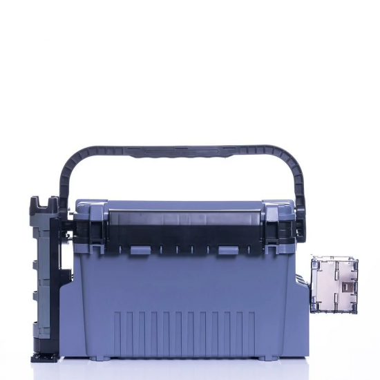 Pandora Çift Katli Ekstra Dayanikli Profesyonel Balikçi Kutu Çanta 12L- Gri