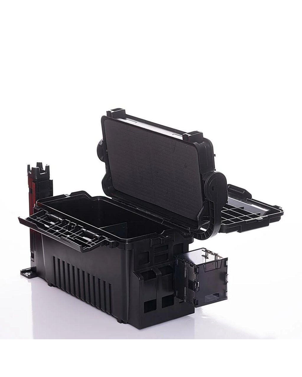 Pandora Çift Katli  Dayanikli Prof.  Balikçi Kutu Çanta 12L- Siyah