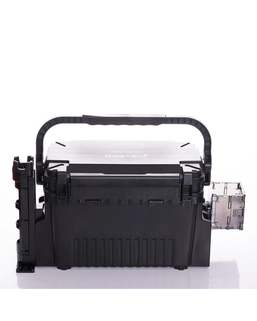 Pandora Çift Katli  Dayanikli Prof.  Balikçi Kutu Çanta 12L- Siyah