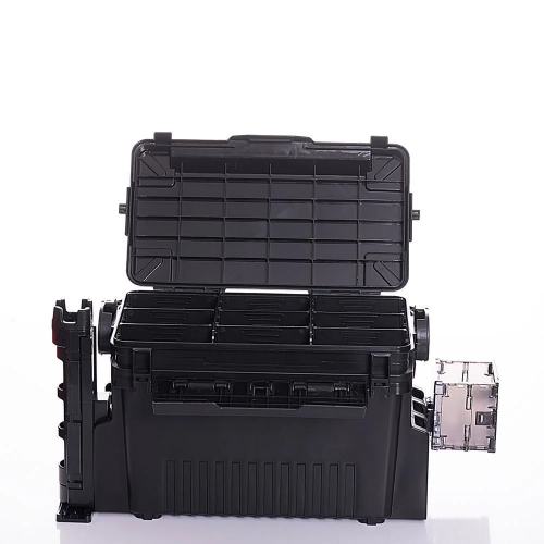 Pandora Çift Katli Dayanikli Prof.  Balikçi Kutu Çanta 19,5L - Siyah