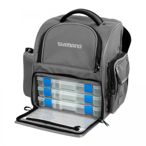 Shimano Medium Back Pack & Tackle Box Balıkçı Çantası Shimano Medium Back Pack & Tackle Box Balıkçı Çantası