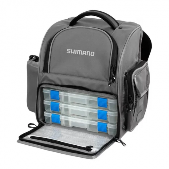 Shimano Medium Back Pack & Tackle Box Balıkçı Çantası Shimano Medium Back Pack & Tackle Box Balıkçı Çantası
