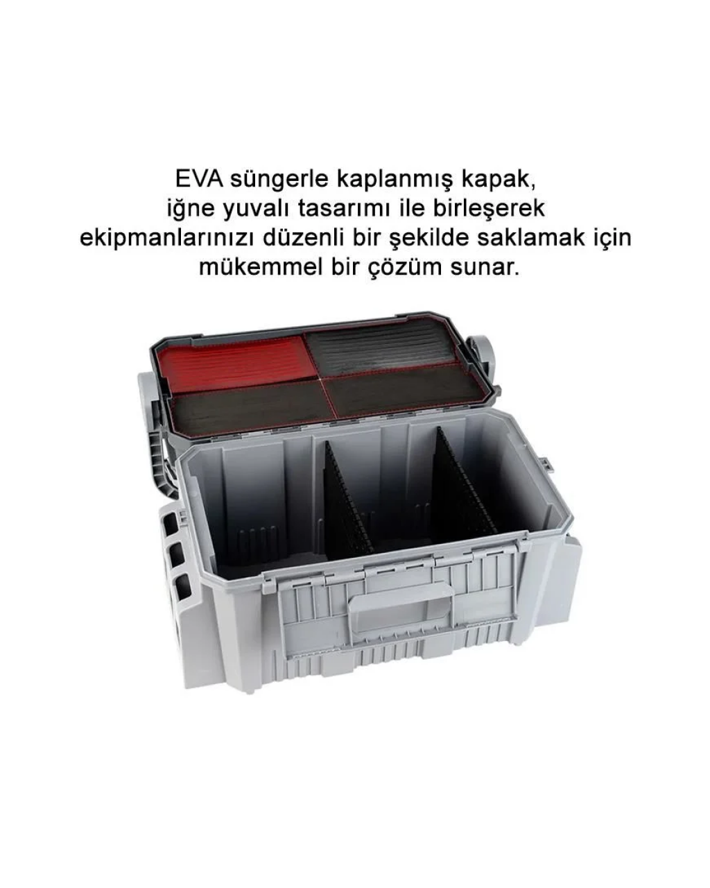 Shufa Çift Katli Ekstra Dayanikli Profesyonel Balikçi Çanta 19,5L - Siyah Shufa Çift Katli Ekstra Dayanikli Profesyonel Balikçi Çanta 19,5L - Siyah