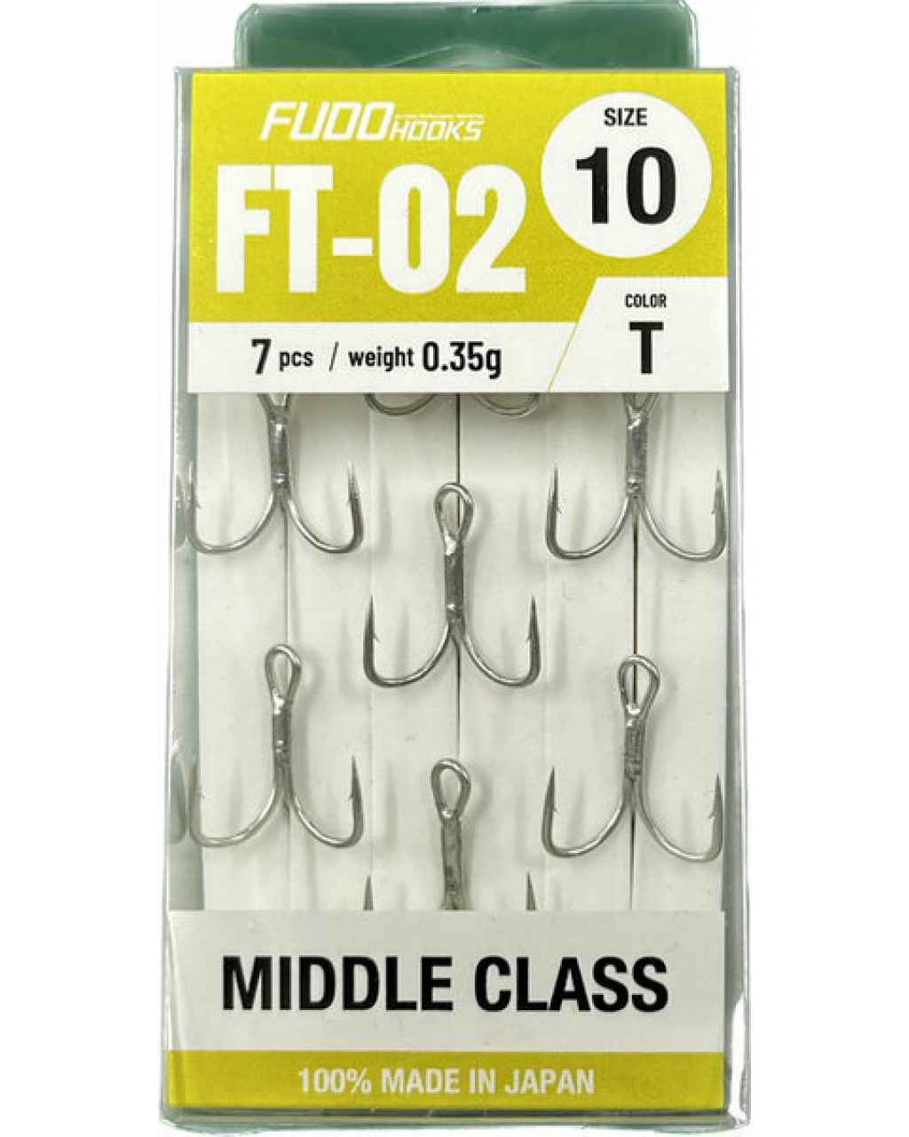 2248 FUDO TREBLE MIDDLE CLASS #2 GALVANIZ 6P