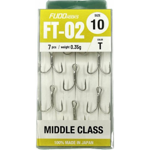 2248 FUDO TREBLE MIDDLE CLASS #2 GALVANIZ 6P 2248 FUDO TREBLE MIDDLE CLASS #2 GALVANIZ 6P