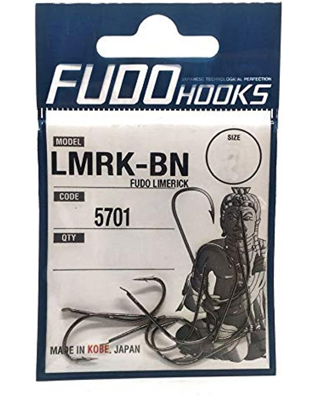 5701 FUDO LIMERICK, NO:1/0, BLACK NIKEL, 7P