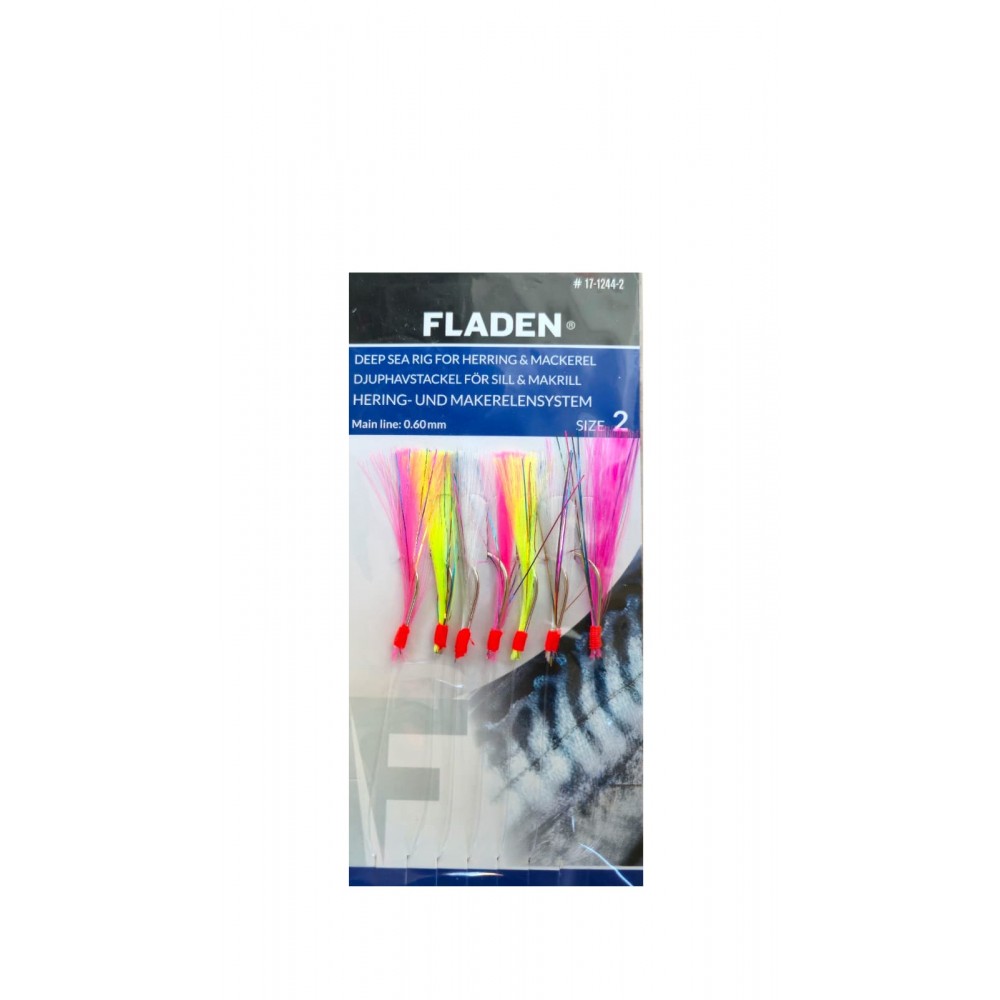 Fladen Sabiki Tinsel Multi 7 Köstek Çapari No:4