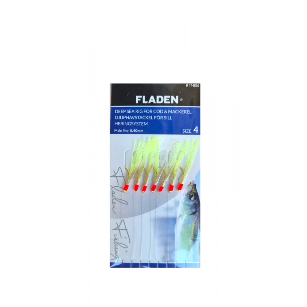 Fladen Fish Skin Tüy Çapari 7 Köstek NO:6