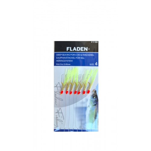 Fladen Fish Skin Tüy Çapari 7 Köstek NO:6 Fladen Fish Skin Tüy Çapari 7 Köstek NO:6