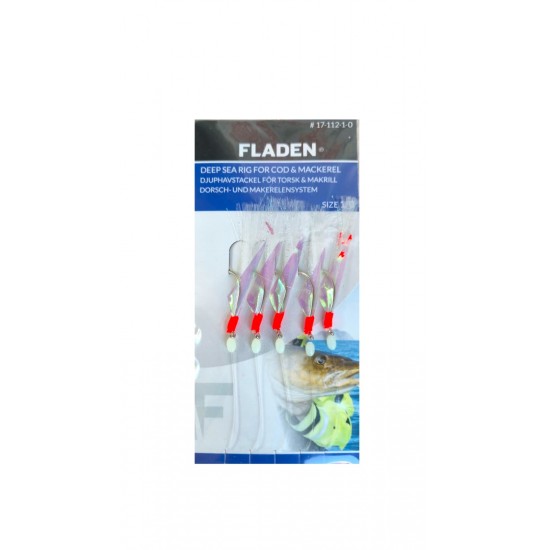 FLADEN Feather Derin Su Çapari Beyaz Tüylü No:1/0