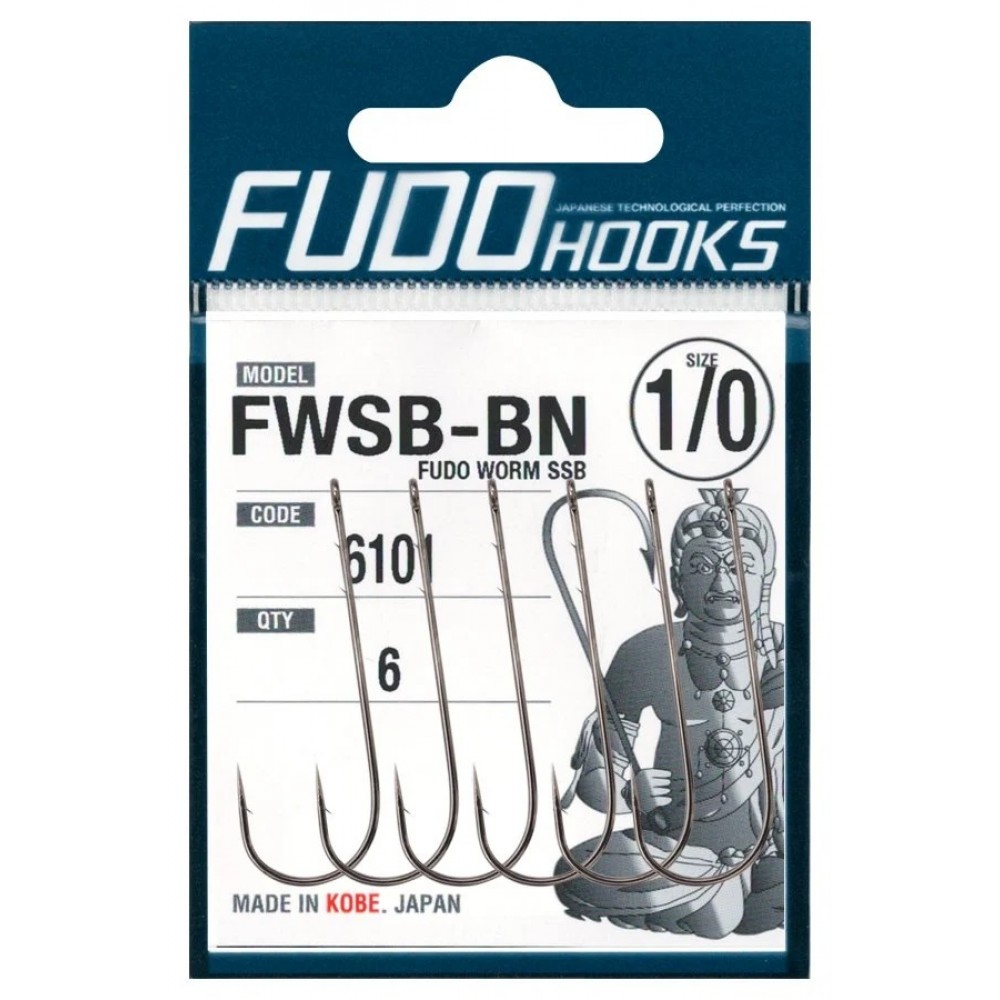 6101 FUDO WORM SSB, NO:1, BLACK NIKEL, 6P