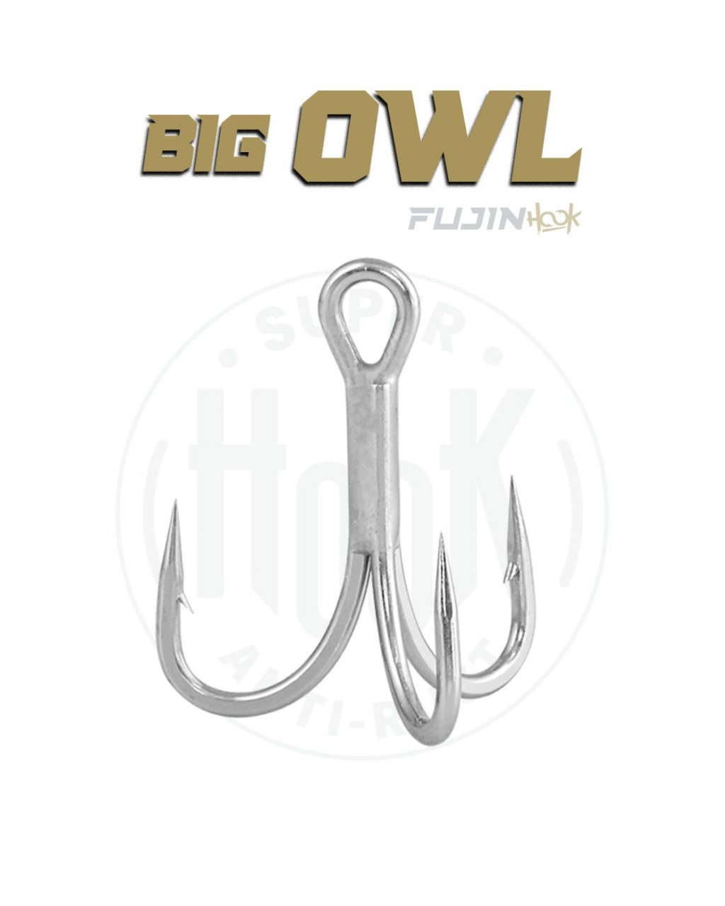 Fujin Big OWL #3/0 Üçlü Kanca	