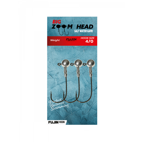 Fujin Big Zoom Head #4/0 21Gr Jighead Fujin Big Zoom Head #4/0 21Gr Jighead