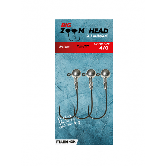 Fujin Big Zoom Head #4/0 14Gr Jighead