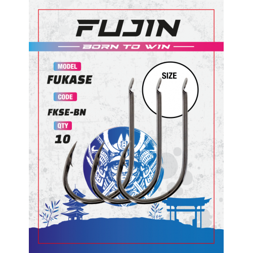 Fujin Fukase Düz Olta Kancasi #4/0