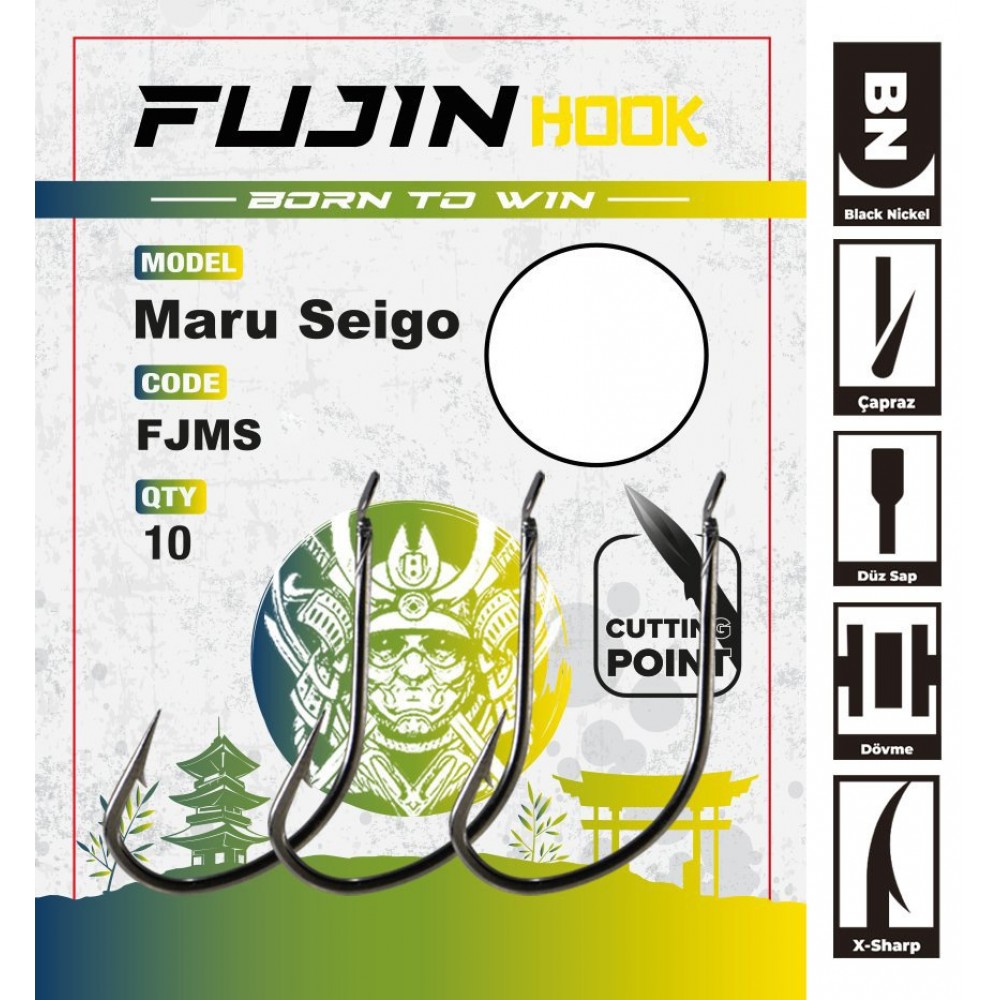 Fujin Maru Seigo #16 Bc Düz Kanca