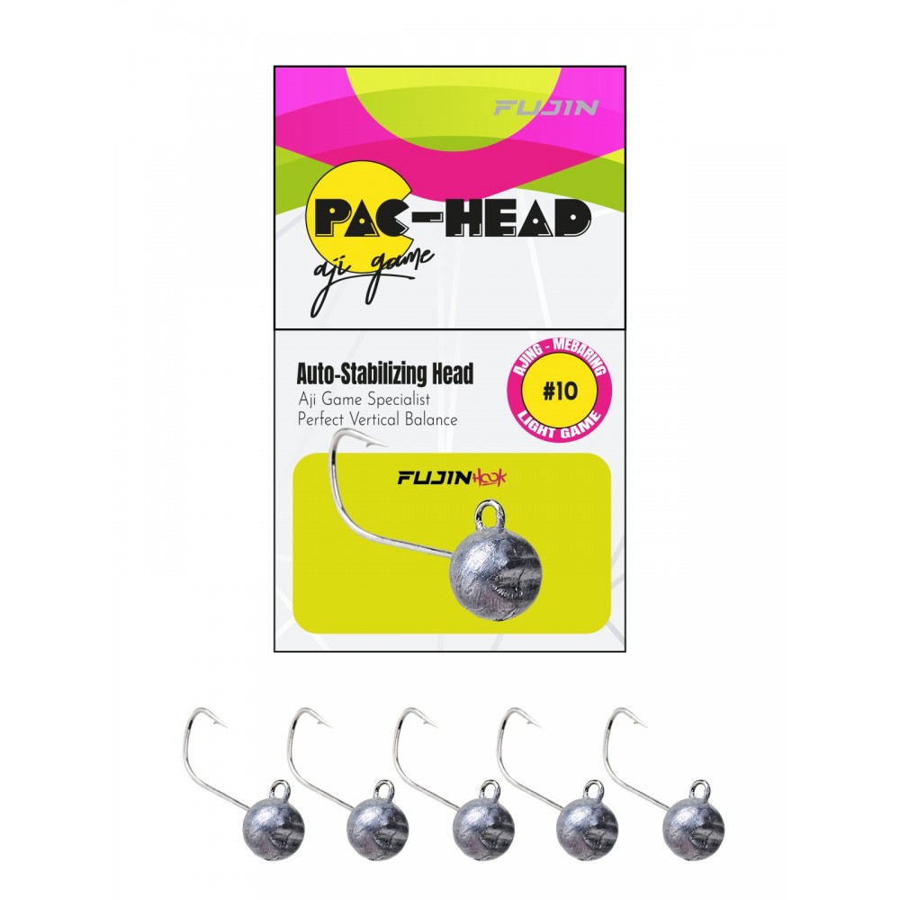 Fujin Pac-Head #10 1.2Gr Aji Game Jighead	 Fujin Pac-Head #10 1.2Gr Aji Game Jighead