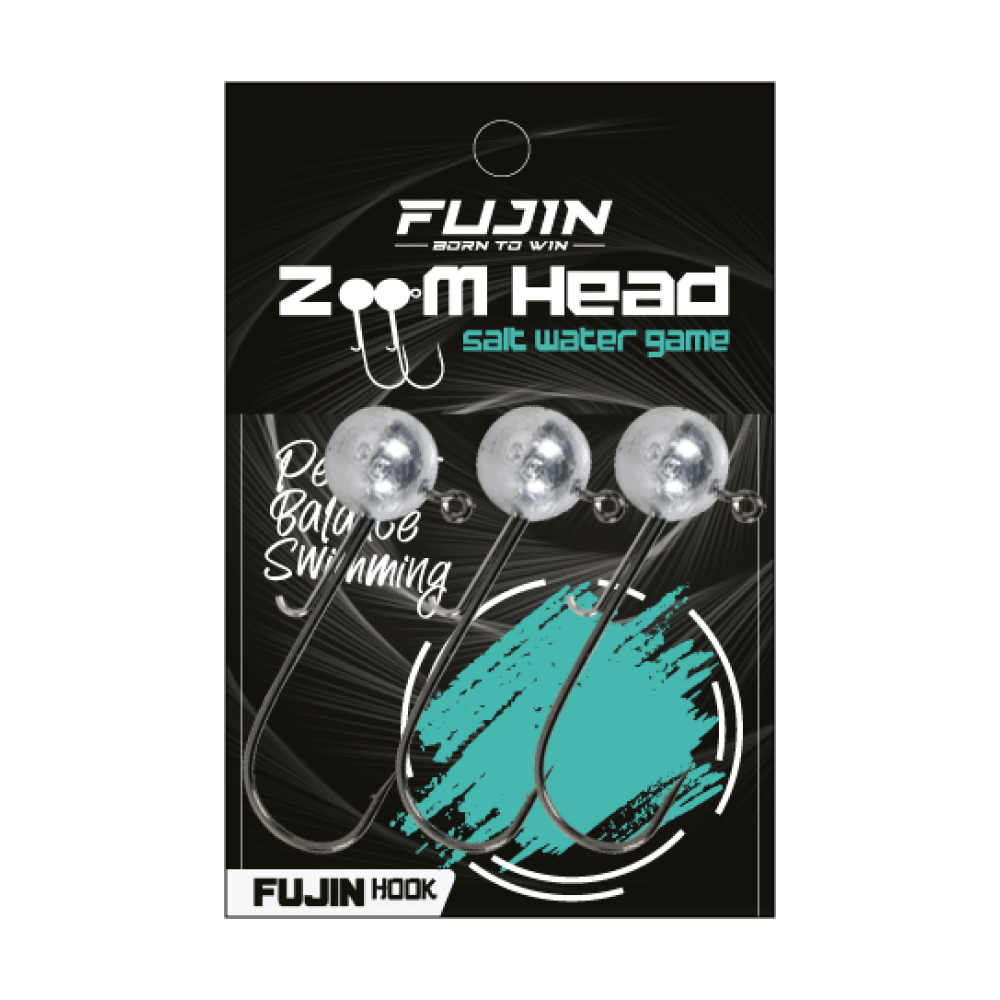 Fujin Zoom Head #1/0 3Gr Jighead
