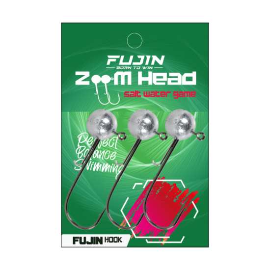 Fujin Zoom Head #2/0 1.5Gr Jighead