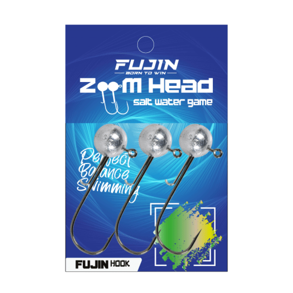 Fujin Zoom Head #3/0 12Gr Jighead