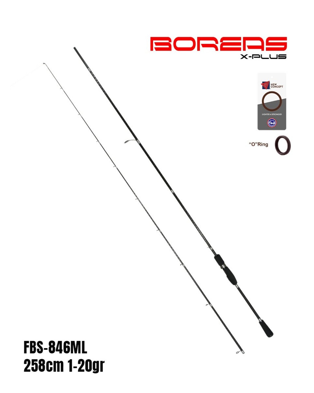 Fujin Boreas 258Cm 1-20Gr LRF Kamisi Fujin Boreas 258Cm 1-20Gr LRF Kamisi