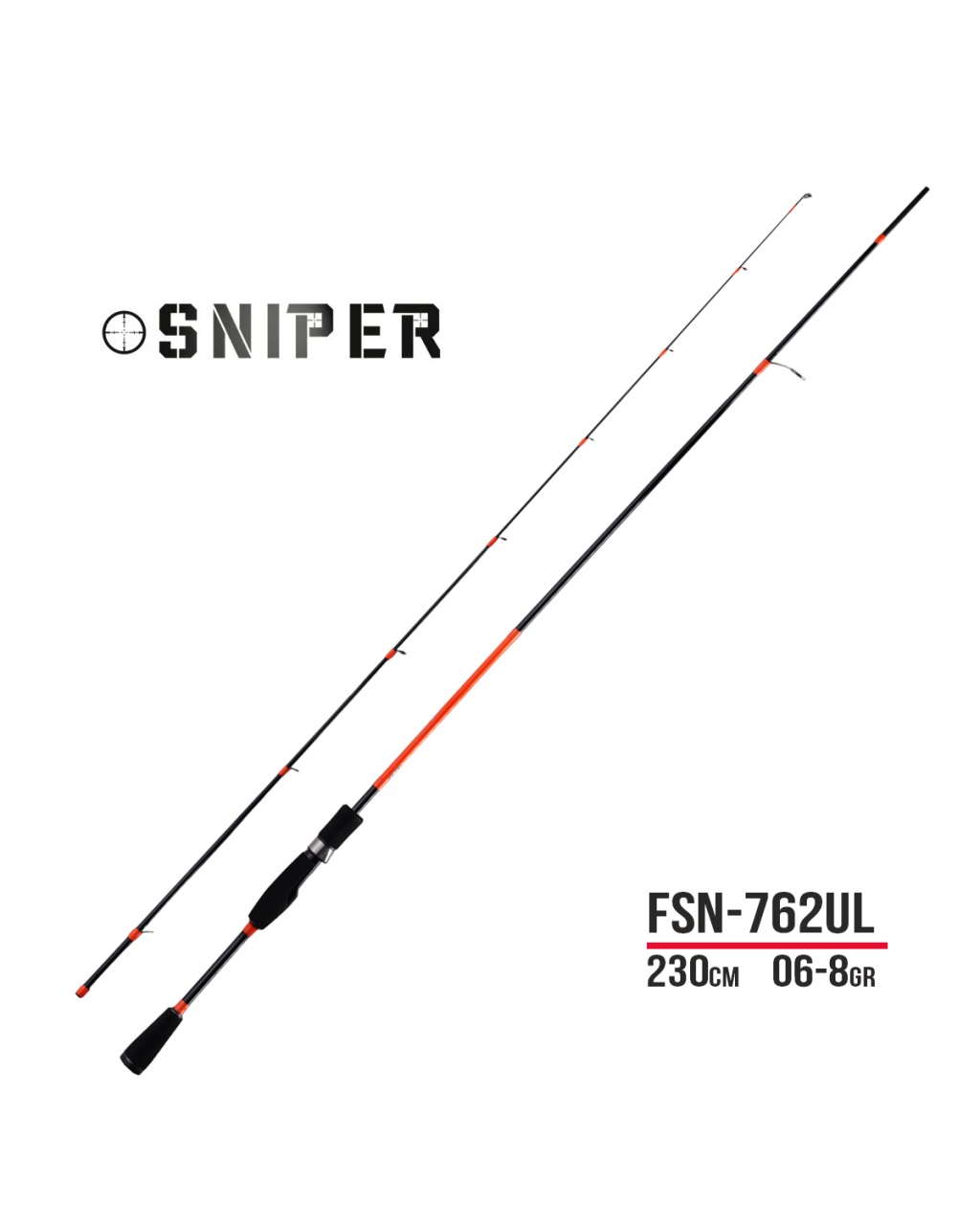 Fujin Sniper 230Cm 06-8Gr Ultra Light LRF Kamisi Fujin Sniper 230Cm 06-8Gr Ultra Light LRF Kamisi