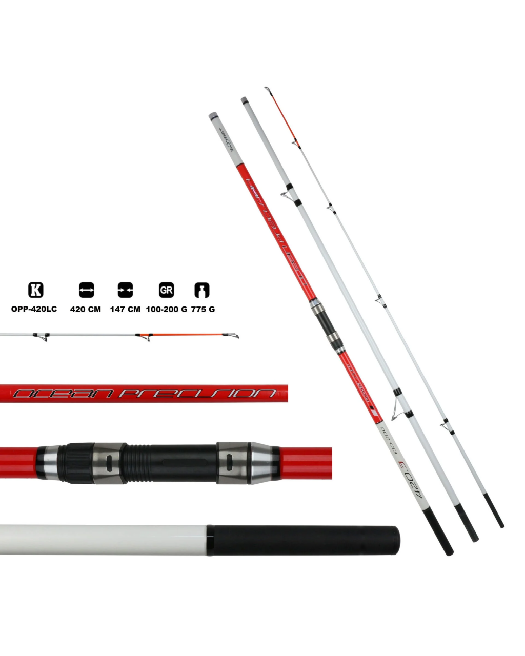 Ocean Precison Power 420LC Surf Kamisi 100-200 G