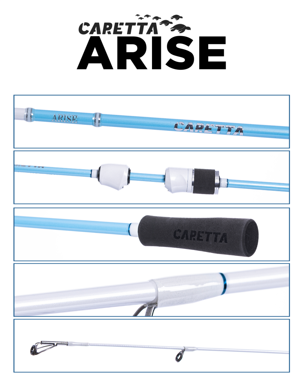 CARETTA ARISE LIGHT SPIN KAMISI 2.32 Cm 1-18 G