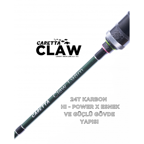 Caretta Claw Lrf Kamisi 198 Cm 0.3-6 Gr
