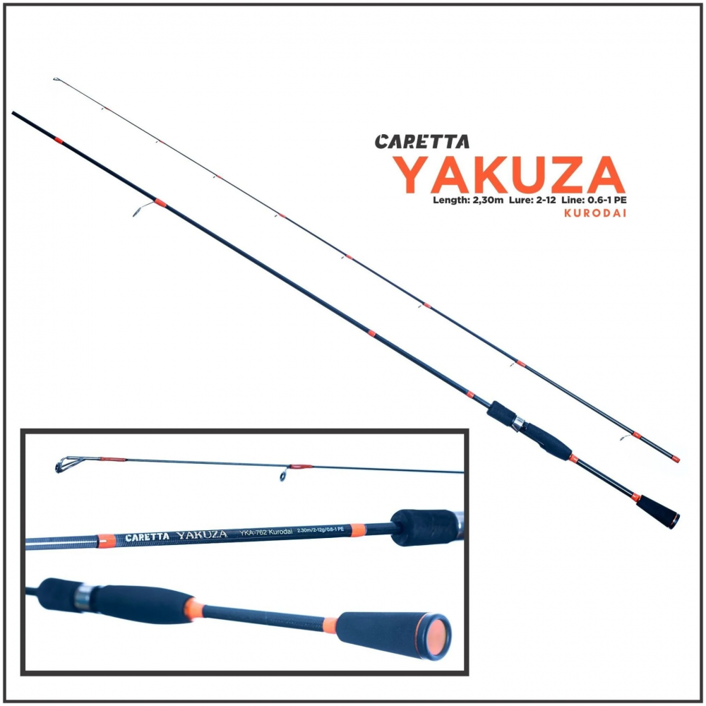 Caretta Yakuza Kurodai 2-12G 2.30M 0.6-1 Pe Caretta Yakuza Kurodai 2-12G 2.30M 0.6-1 Pe