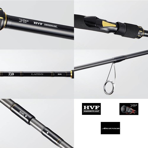 Daiwa Lateo R 90ML 2.74M 7-35Gr 2P Spin Olta Kamisi Daiwa Lateo R 90ML 2.74M 7-35Gr 2P Spin Olta Kamisi
