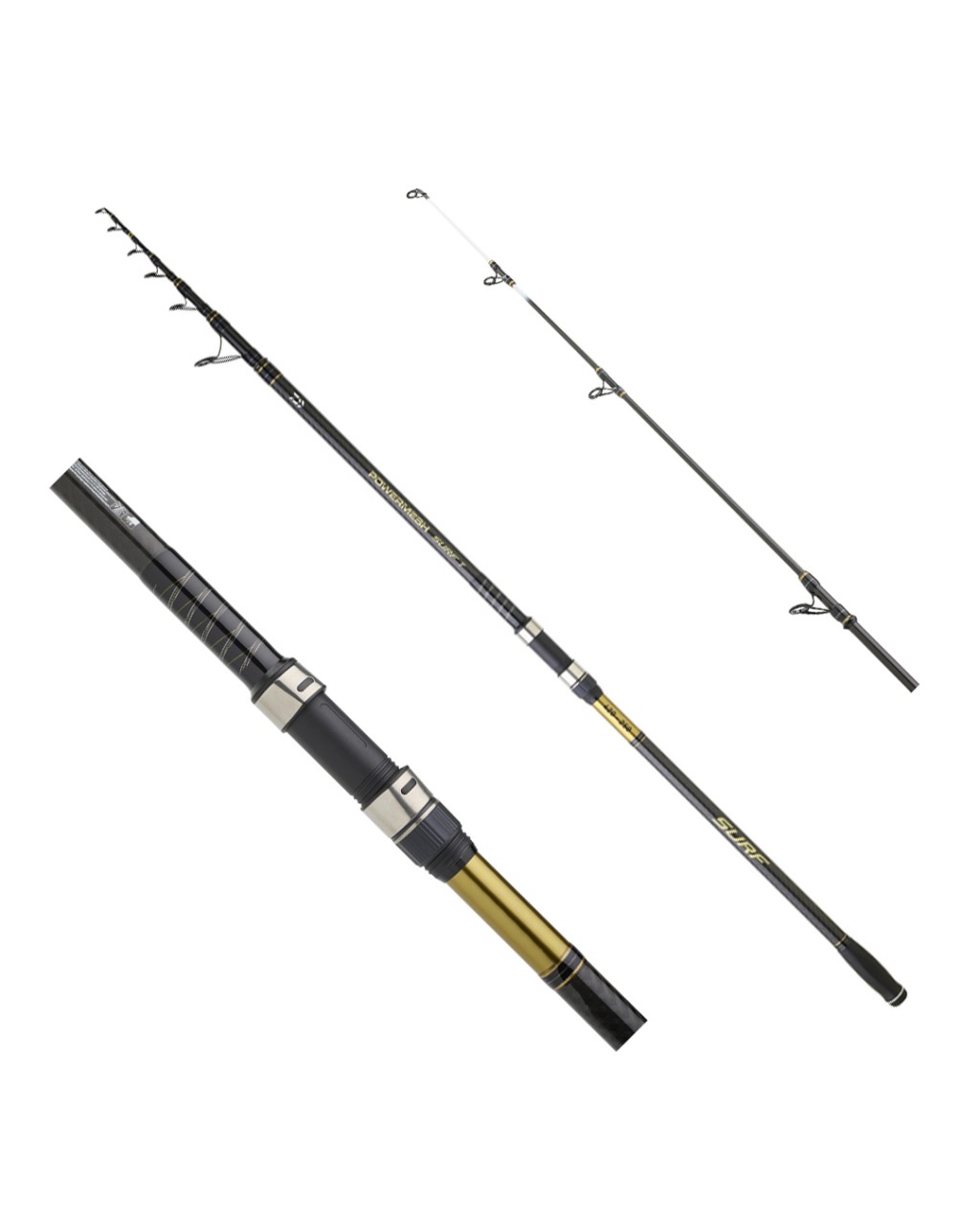 DAIWA POWERMESH CF 4.20M, 100-250GR, TELE SURF KAMIS