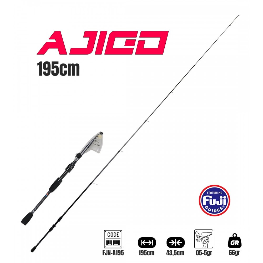 Fujin Ajigo 195Cm 05-5Gr Teleskopik LRF Kamisi Fujin Ajigo 195Cm 05-5Gr Teleskopik LRF Kamisi