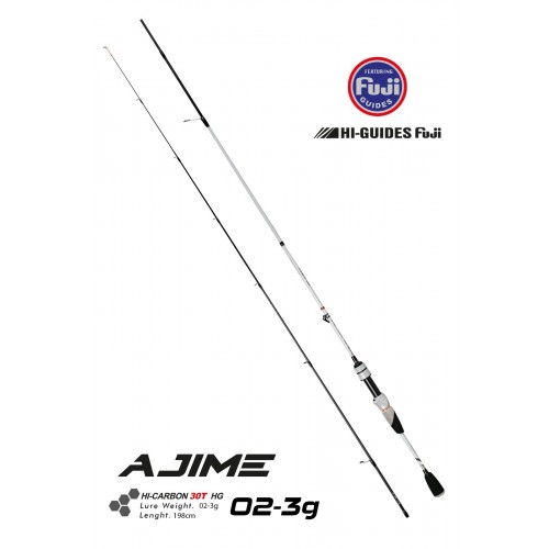 Fujin Ajime 198Cm 02-3 Gr LRF Kamisi FAJ-662ULL	 Fujin Ajime 198Cm 02-3 Gr LRF Kamisi FAJ-662ULL