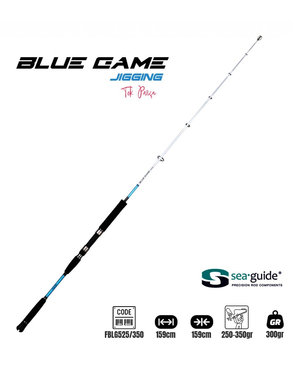 Fujin Bluegame Jigging 159Cm 250-350Gr Jig Kamisi	