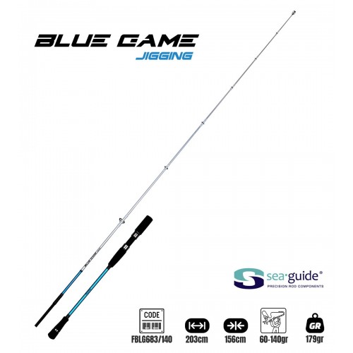 Fujin Bluegame Jigging 203Cm 60-140Gr Jig Kamisi	 Fujin Bluegame Jigging 203Cm 60-140Gr Jig Kamisi