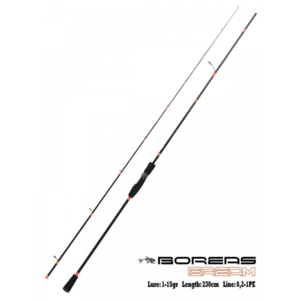 Fujin Boreas Bream 230Cm 1-15Gr Orange FBSB-762KR