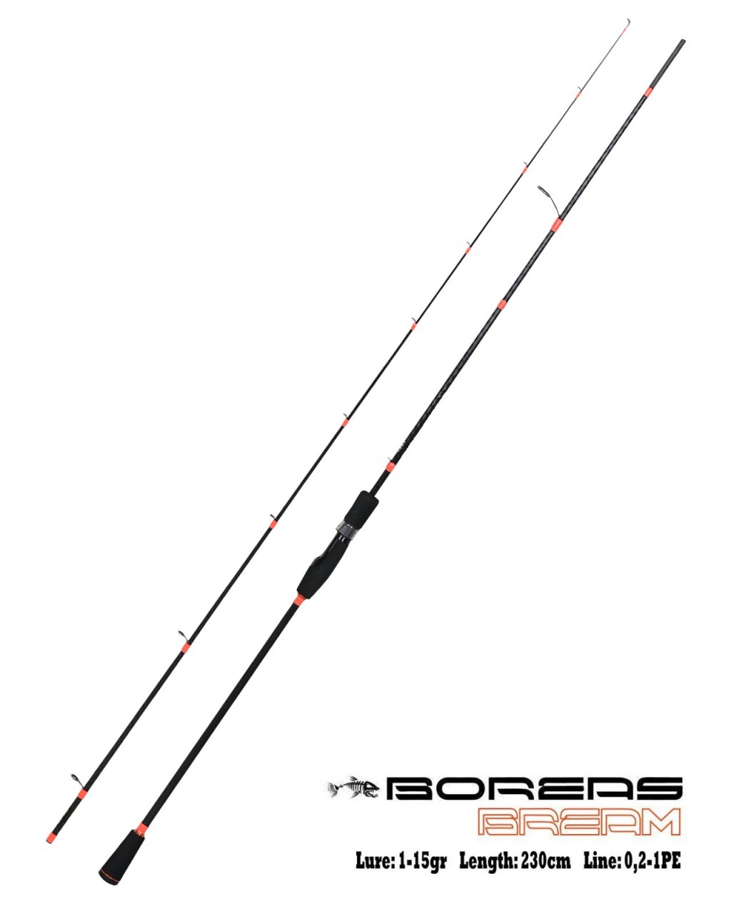 Fujin Boreas Bream 230Cm 1-15Gr Orange FBSB-762KR Fujin Boreas Bream 230Cm 1-15Gr Orange FBSB-762KR