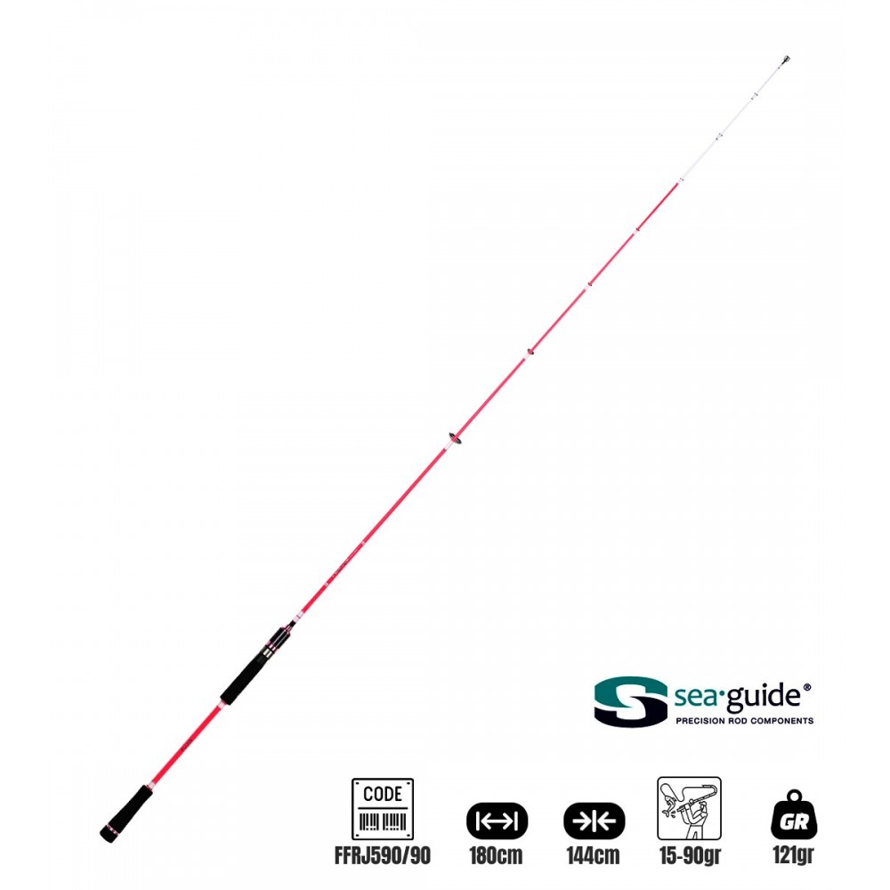 Fujin Freyja Light Jigging 180Cm 15-90Gr Jig Kamis	