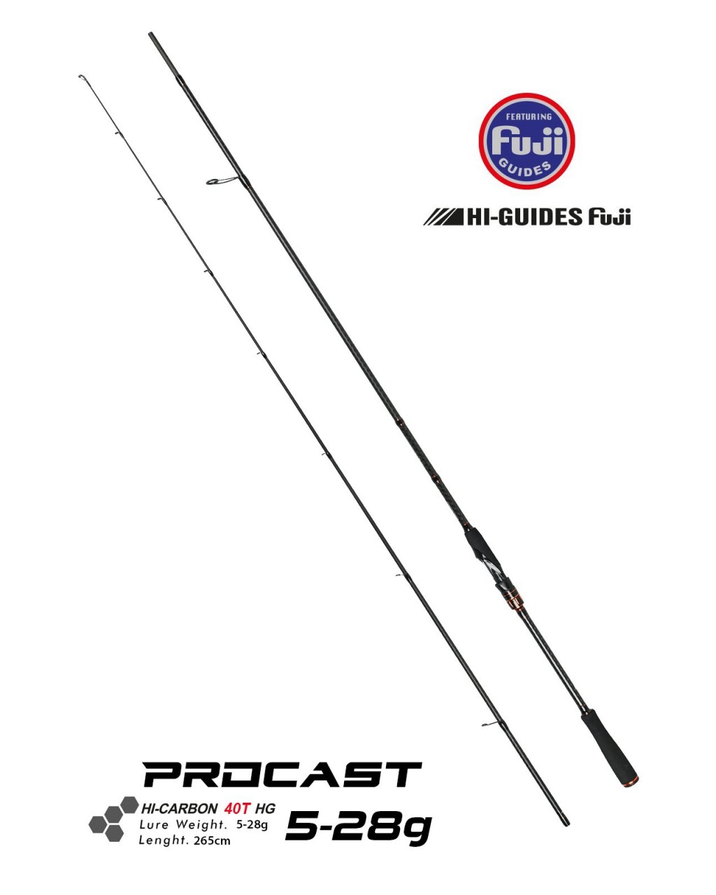 Fujin Procast 265Cm 5-28 Gr Spin Kamisi	